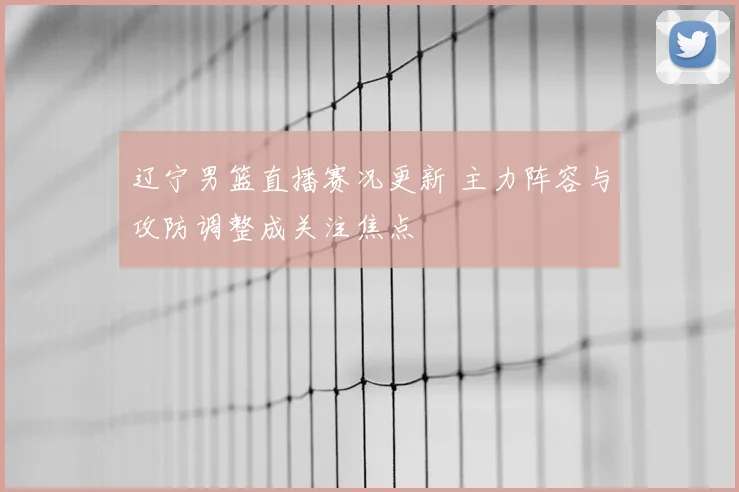 辽宁男篮直播赛况更新 主力阵容与攻防调整成关注焦点